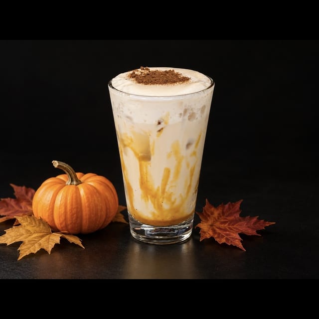 Cold Pumpkin Chai.